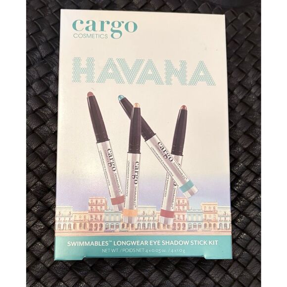 Cargo Cosmetics - NWTIB - Havana Swimmables Long Wear Eye Shadow Stick Kit. - Picture 10 of 16